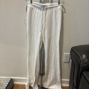 Sunday Best White Waffle Lounge Pants